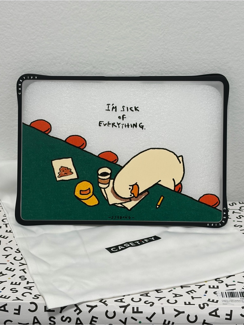 Case Logic “I’m Sick of Everything” Mac Book Cover - NIB
